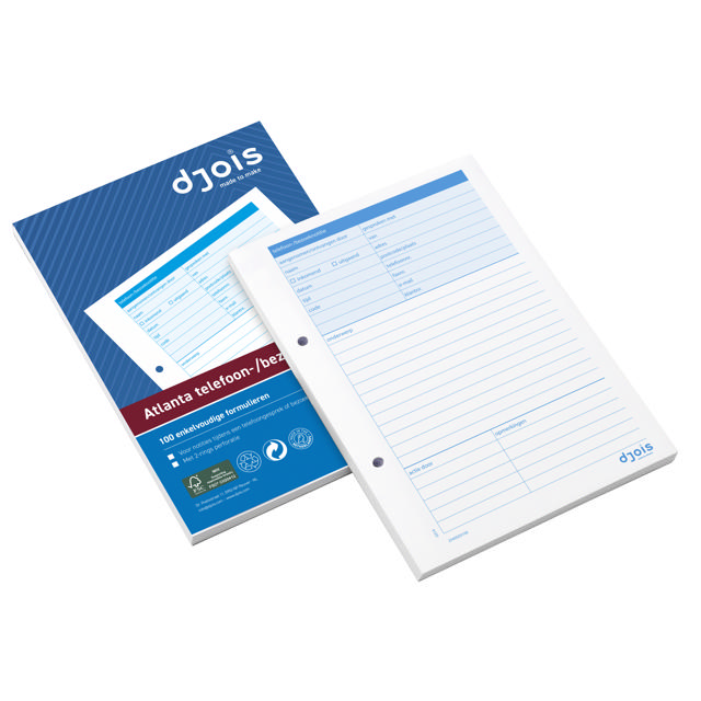 Atlanta Telephone/Visit Notes, A5, NL Text, FSC®
