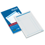 Bloque de Cuentas de Atlanta, con Copia Carbón, A4, Texto NL, FSC®