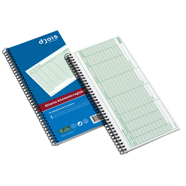 Registro de Km de Atlanta, Autocopiado, Texto NL, FSC®