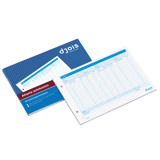 Bloque de Gastos de Coche de Atlanta, A5, Texto NL, FSC®