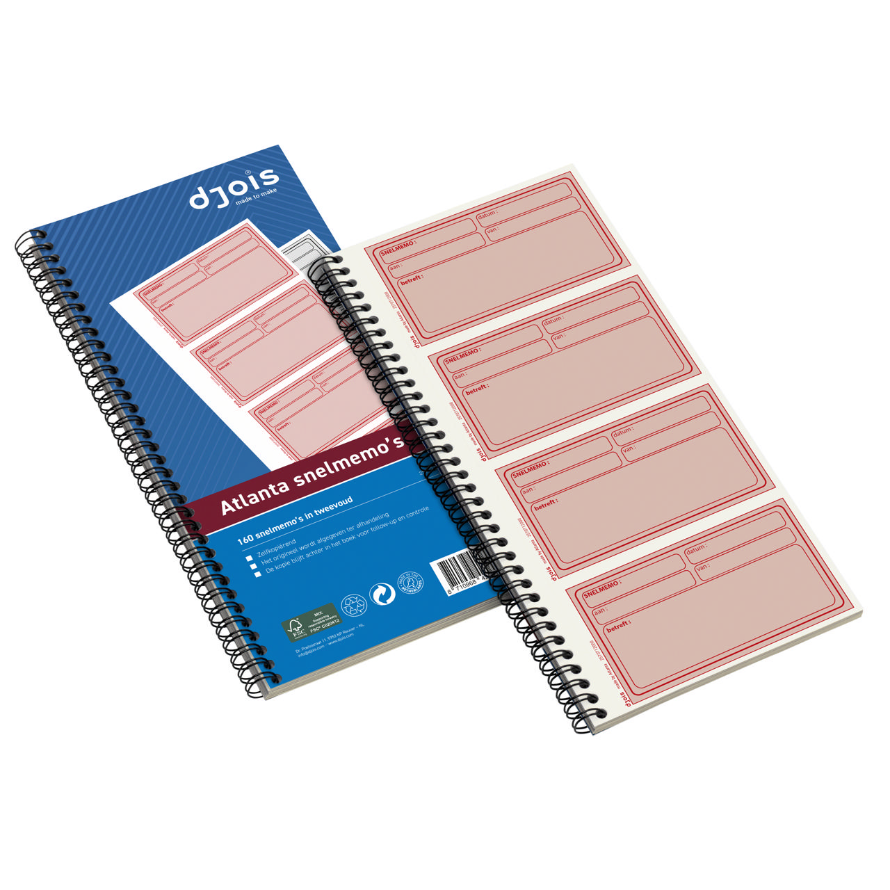 Atlanta Quick Memo, Autocopiativo, Texto NL, FSC®