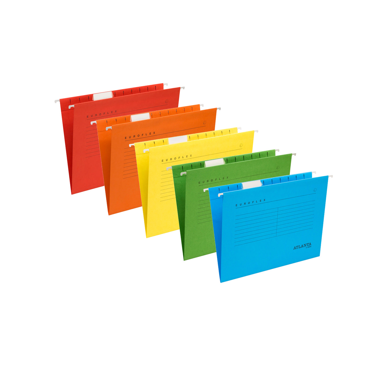 Archivo de suspensión Euroflex, A4, fondo en V, cartón 100% reciclado, FSC®