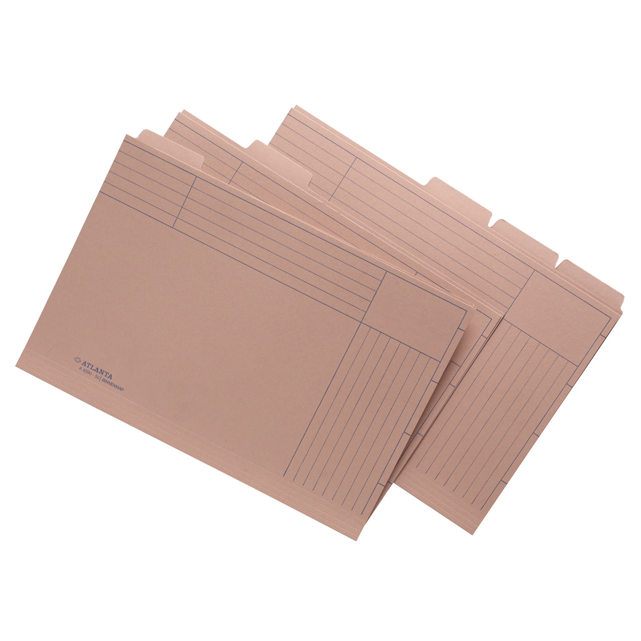 Carpeta del proyecto con pestaña, Folio