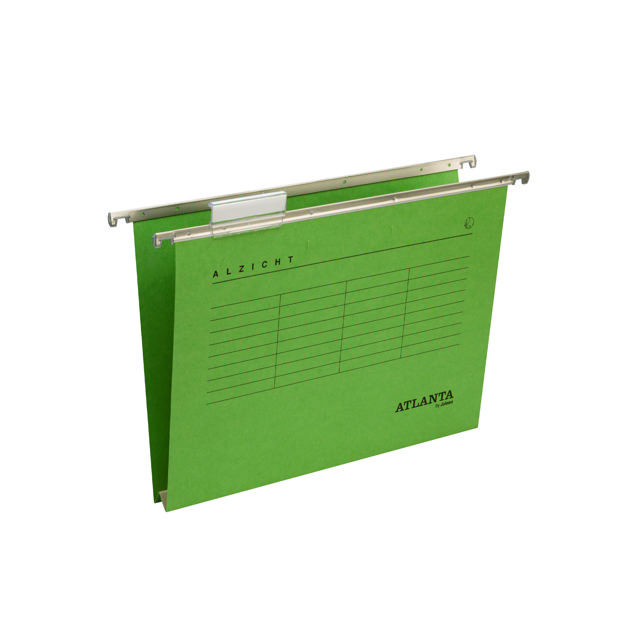 Alzicht Suspension File, Folio, 30 mm U-Bottom, 100% Cartón Reciclado, FSC®
