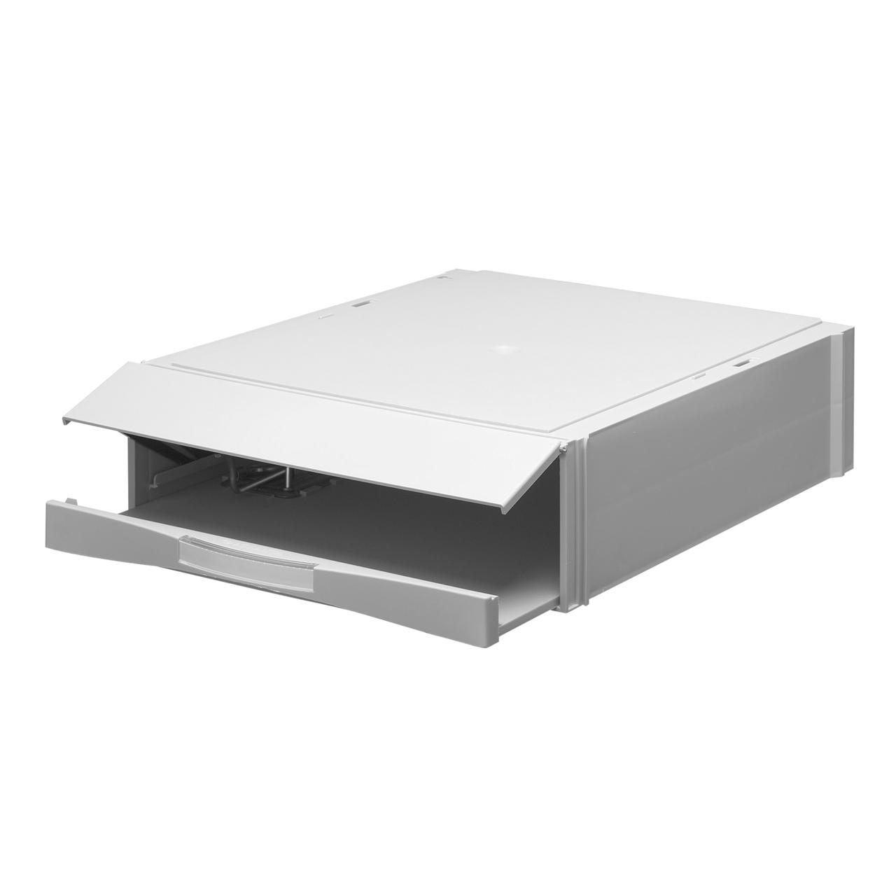 Apilamiento de casete con bandeja de archivos