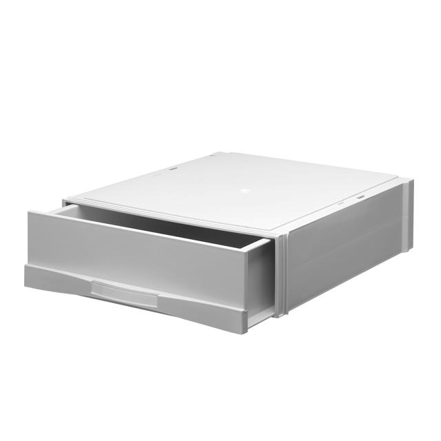 Cassettera apilable con cajón alto
