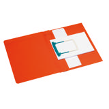 Secolor Carpeta Plus con clipex encuadernador, A4, cartón 100% reciclado, FSC® 