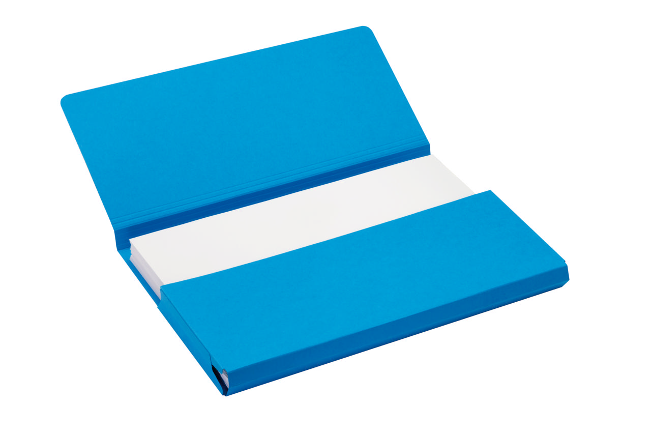 Secolor Carpeta pocket, Folio, 100% cartón reciclado, FSC® 