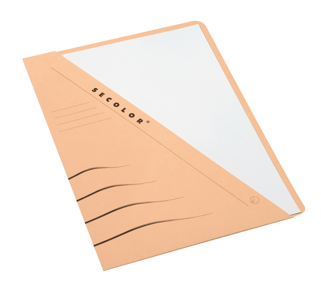 Carpeta con apertura frontal, A4, 100% cartón reciclado, FSC®  