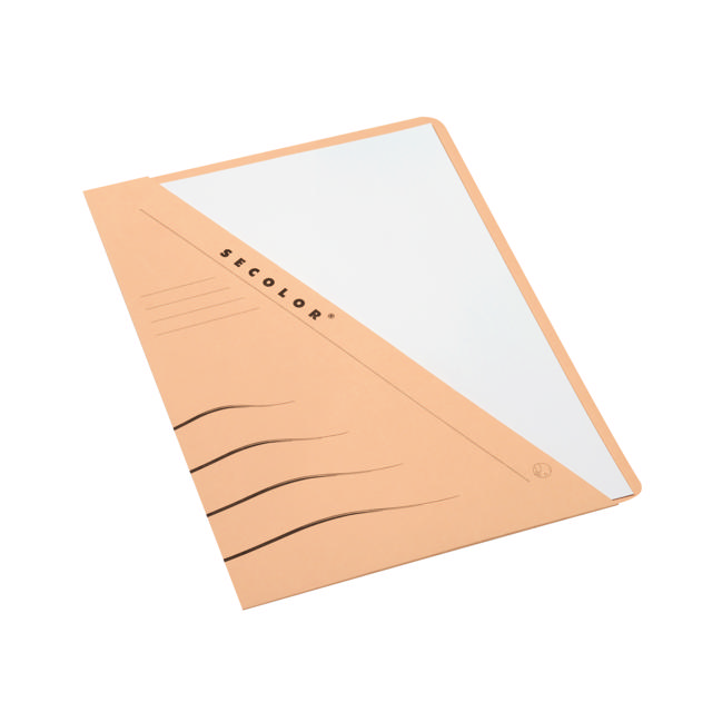 Carpeta con apertura frontal, A4, 100% cartón reciclado, FSC®  