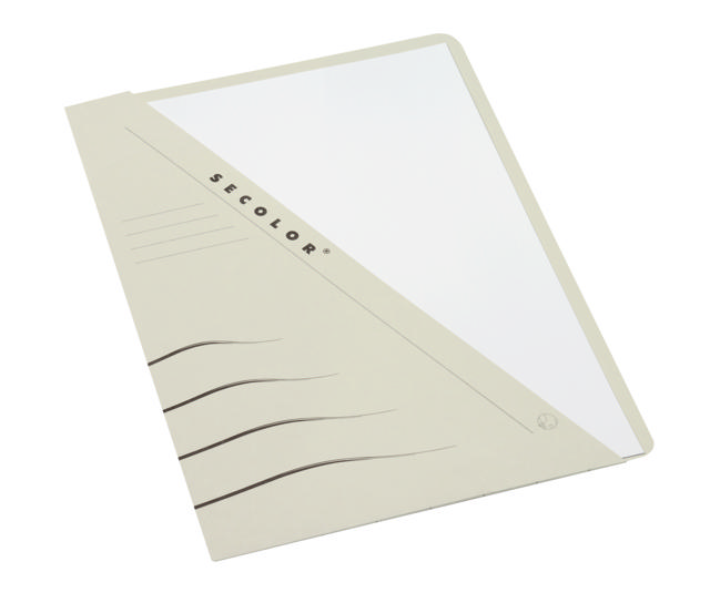 Secolor Carpeta con apertura frontal, A4, 100% cartón reciclado, FSC® 