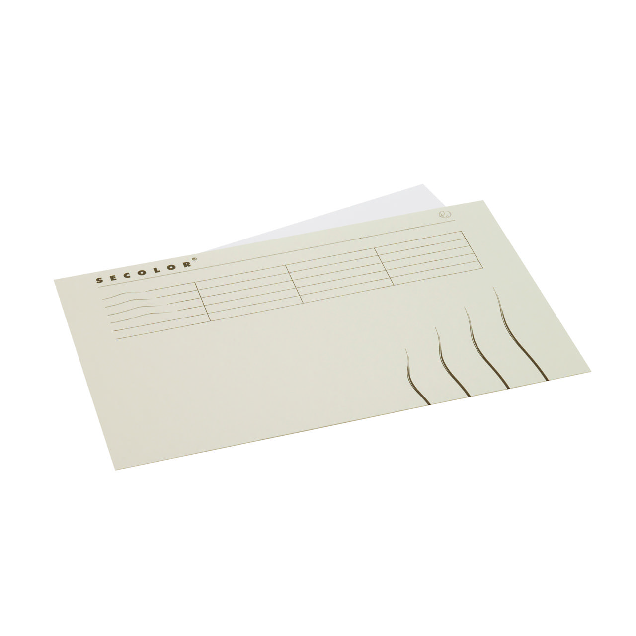 Secolor File Folder, Folio, 100% Recycled Cardboard, FSC®