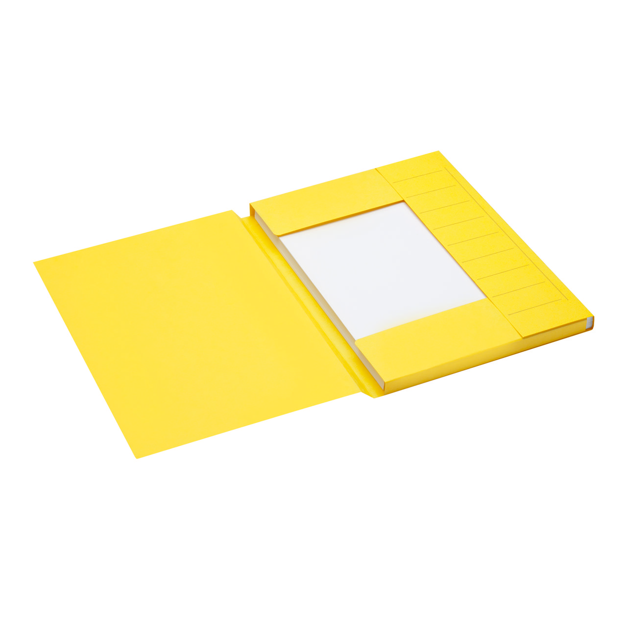 Carpeta con 3 solapas Secolor, A4, cartón 100 % reciclado, FSC®