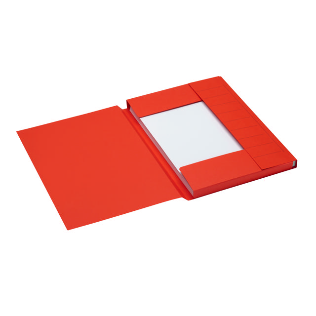 Carpeta con 3 solapas Secolor, A4, cartón 100 % reciclado, FSC®