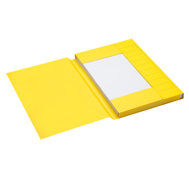 Carpeta con 3 solapas Secolor, Folio, cartón 100 % reciclado, FSC®