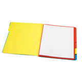 Clasificador Secolor 6 pestañas, A4, 100 % cartón reciclado, FSC®