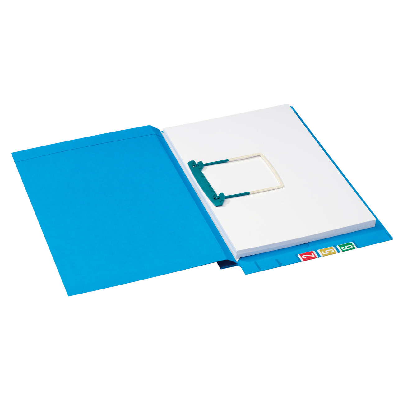 Secolor Clipex Folder, lateral, A4, 100% Cartón Reciclado, FSC®
