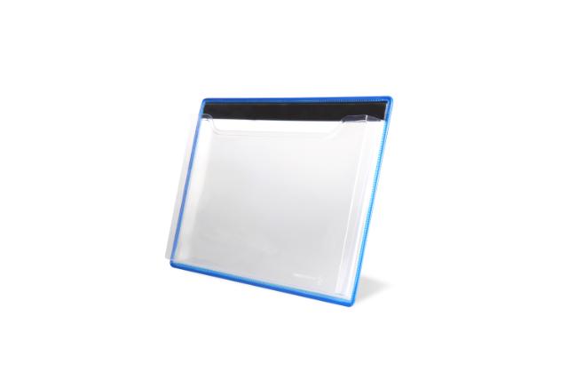 Distribuidores magneticos - A4 - horizontal – azul