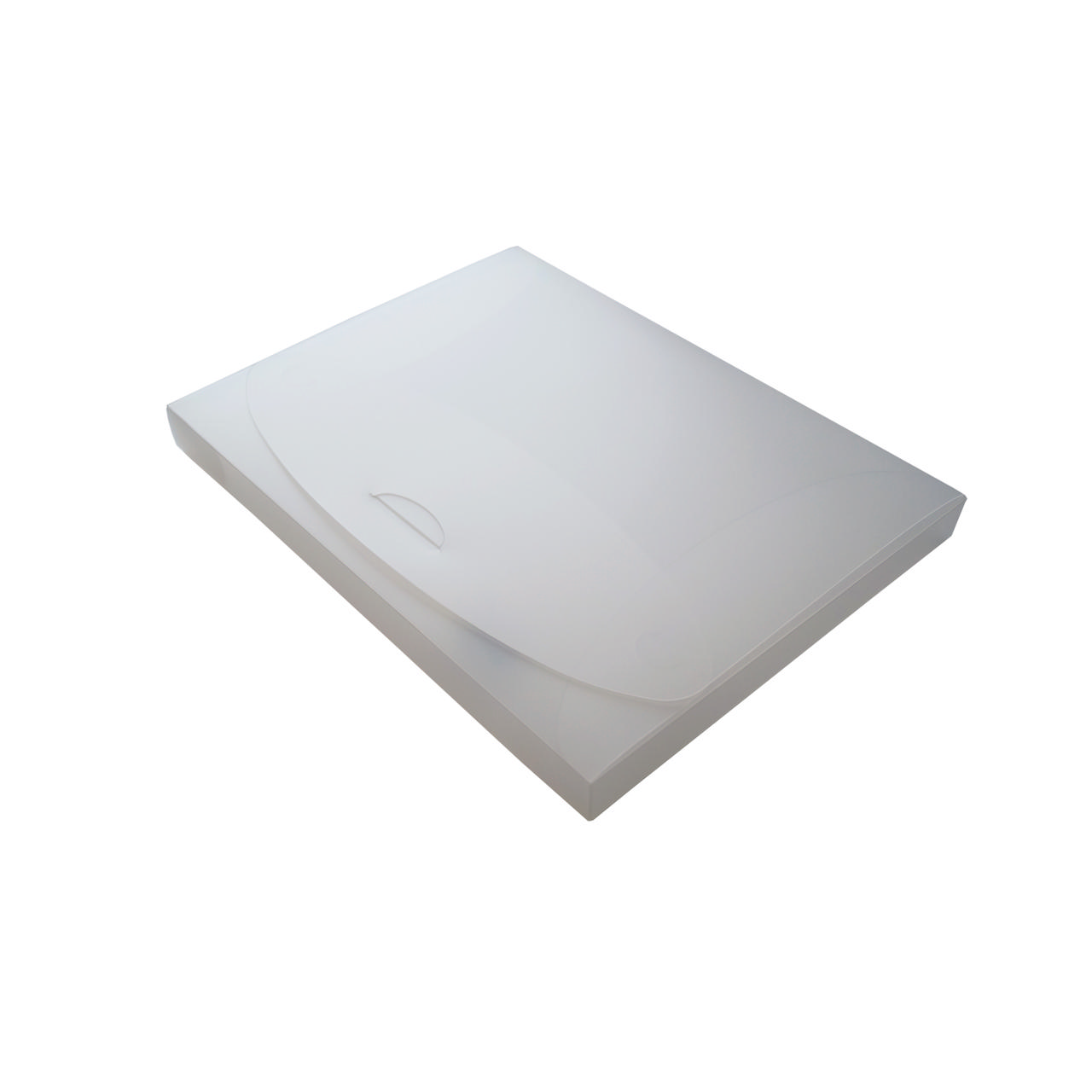 Caja de cartera con solapa, A4, 25 mm