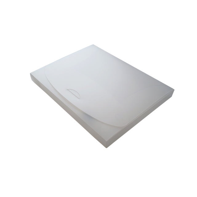 Caja de cartera con solapa, A4, 25 mm