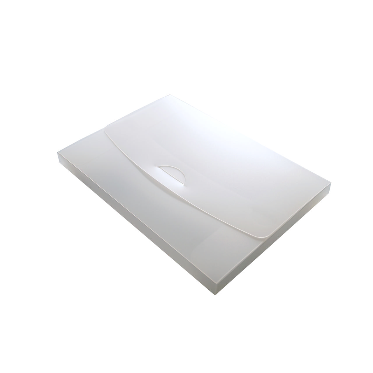 Caja de cartera con solapa, A4, 20 mm