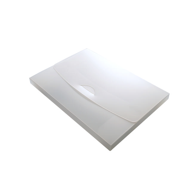 Caja de cartera con solapa, A4, 20 mm