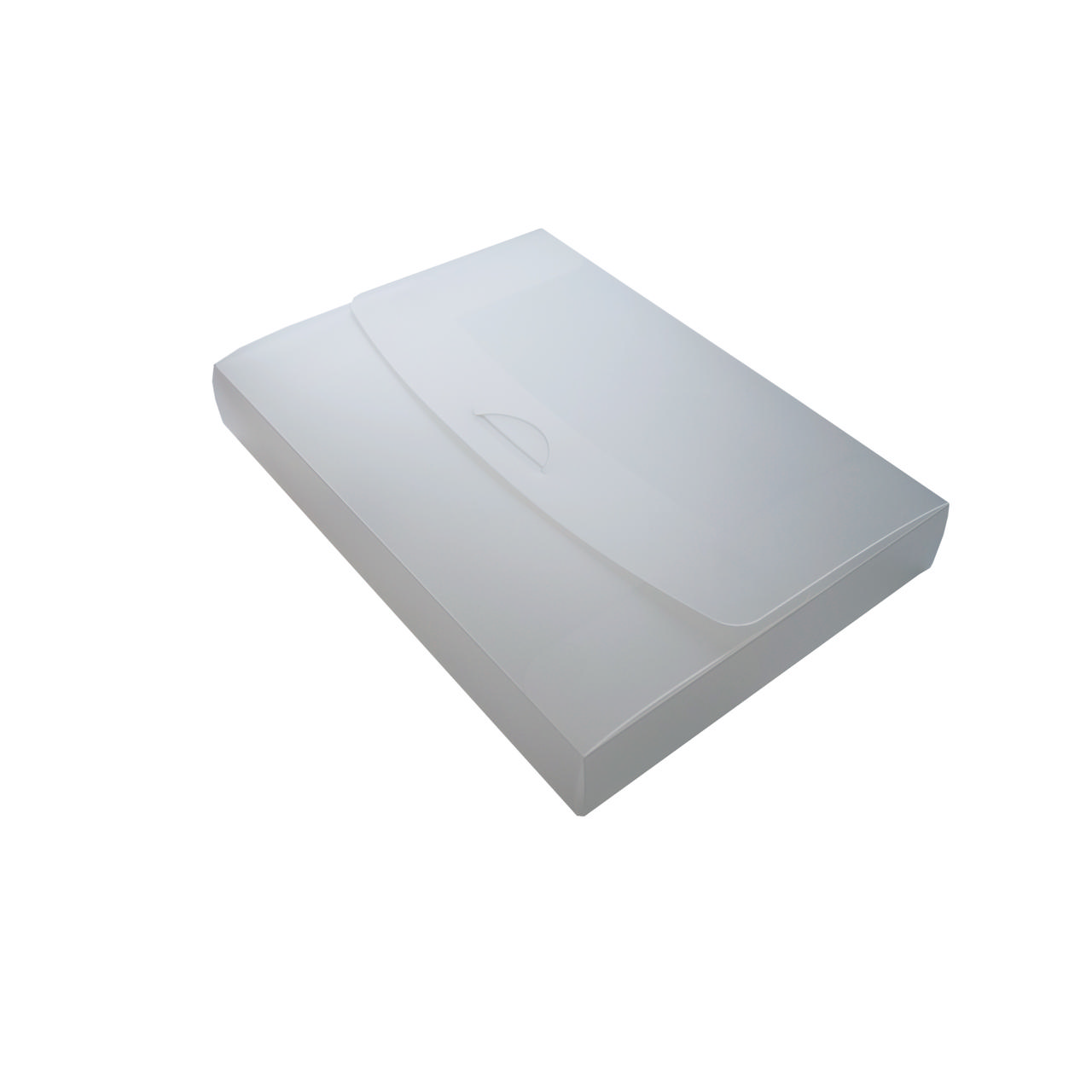 Caja de cartera con solapa, A4, 45 mm