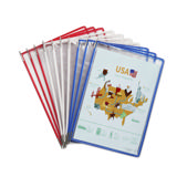 Tarifold Metal Wall Document Display System, A4, 10 Pockets, USA Colours