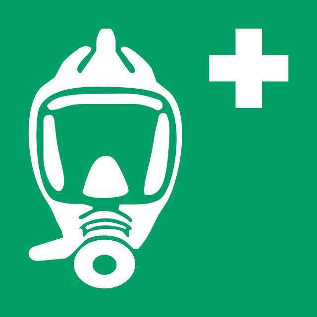 Dispositivo de Respiración de Escape de Emergencia, 200 x 200 mm