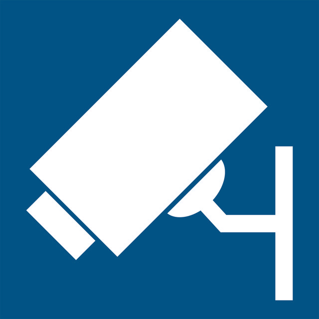 Señal de Vigilancia por Cámara, 150 x 150 mm