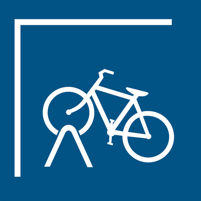 Señal de Aparcamiento para Bicicletas, 200 x 200 mm