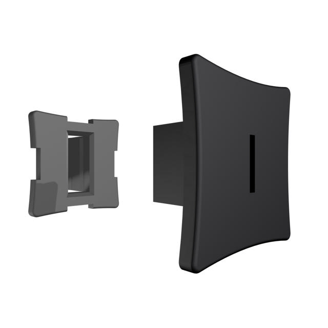 Sistema de fijación T-clip, 10 mm