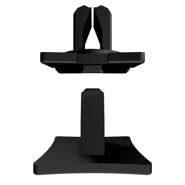 Sistema de fijación T-clip, 10 mm