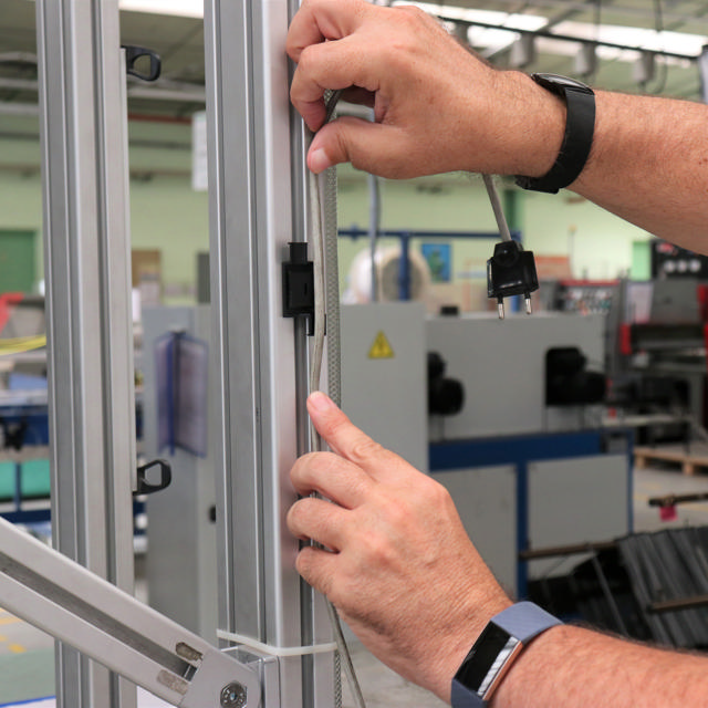 Accesorios T-Clip, portacables