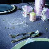 Placa rectangular de mesa en acrílico personalizable