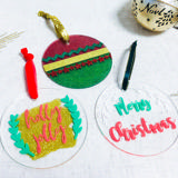 Disco acrílico personalizable S, 100 mm