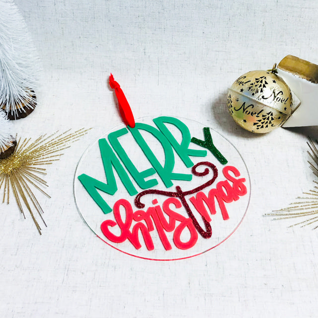 Disco acrílico personalizable M, 200 mm