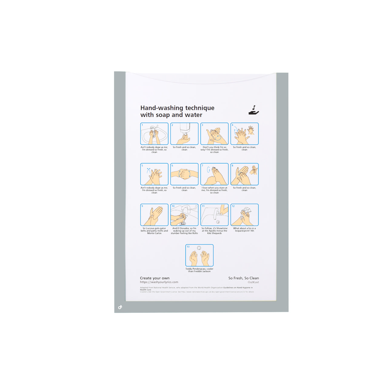 Marco magnético para documentos, A4