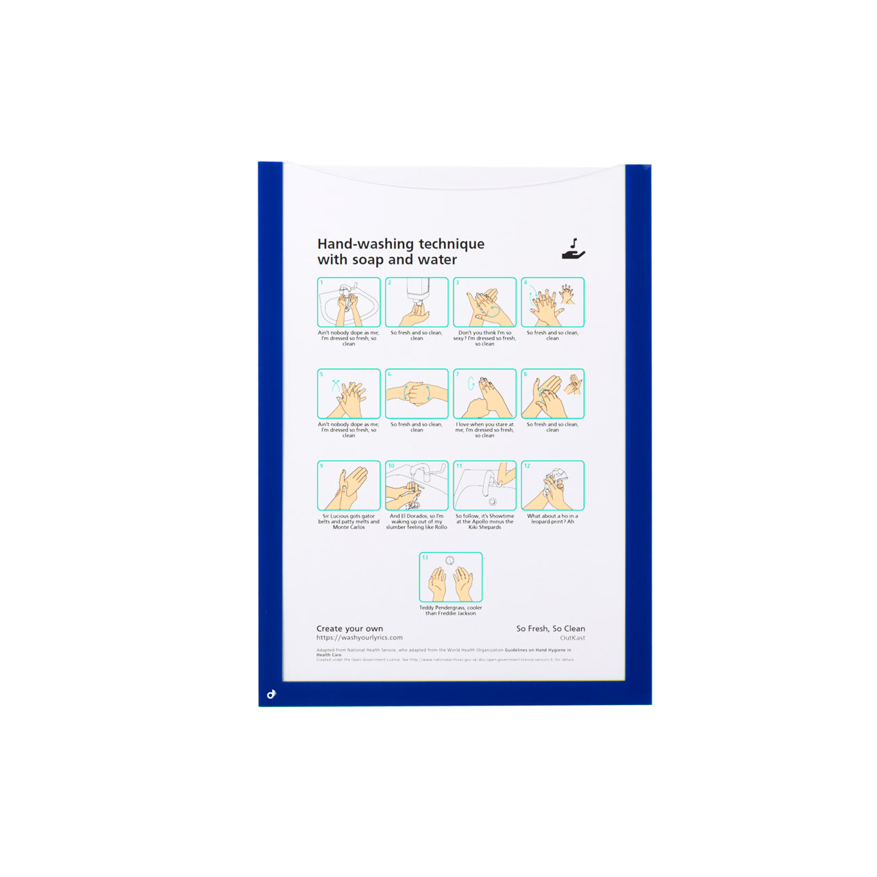 Marco magnético para documentos, A4