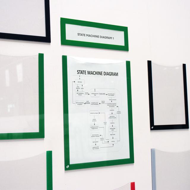 Marco magnético para documentos, A4