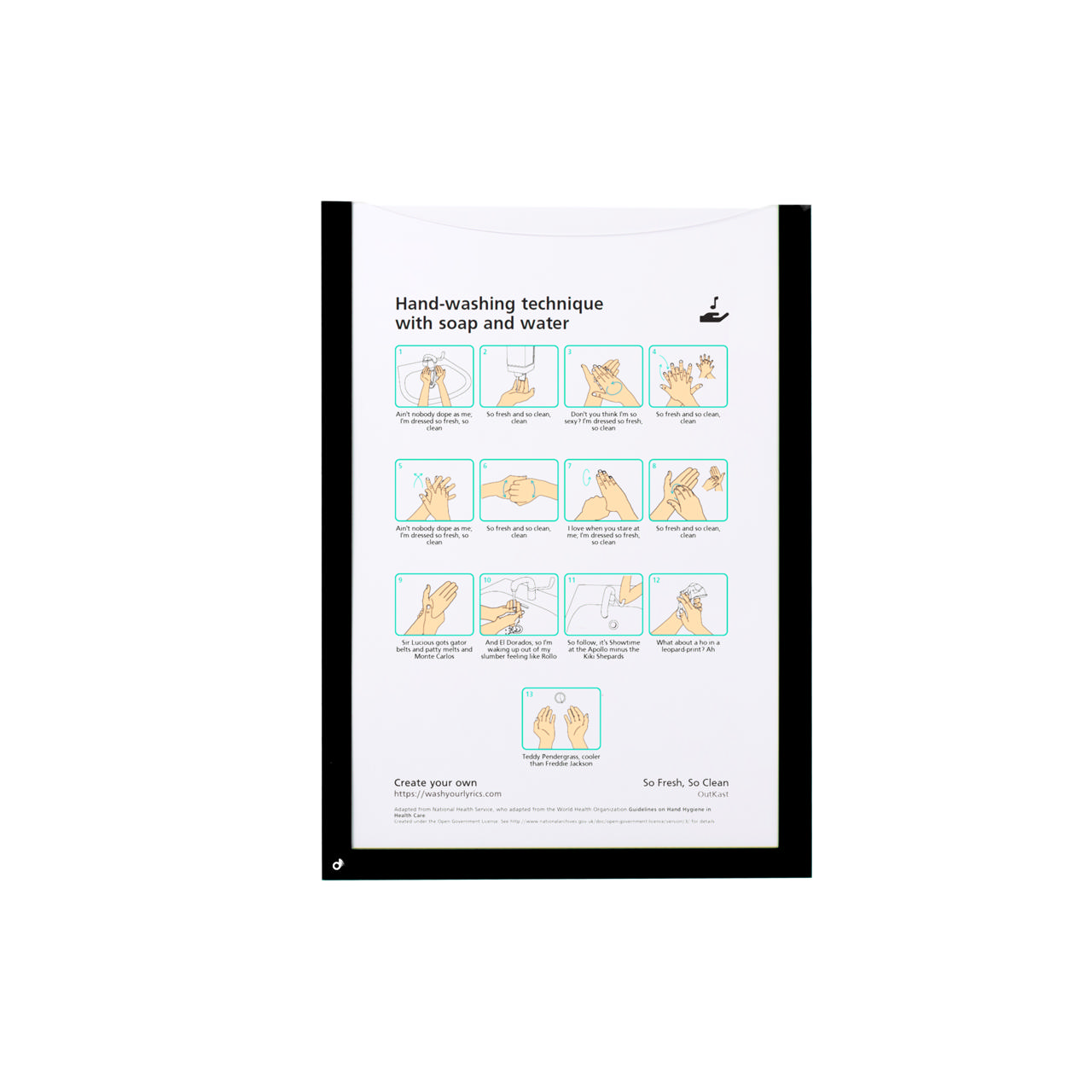 Marco magnético para documentos, A4