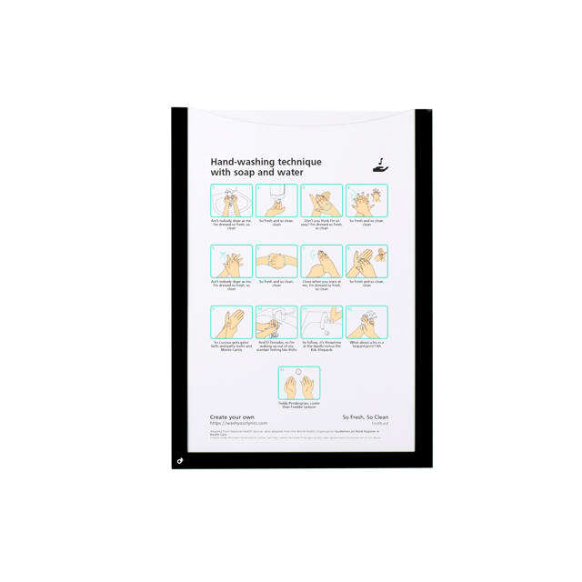 Marco magnético para documentos, A4