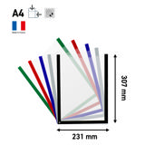 Marco magnético para documentos, A4