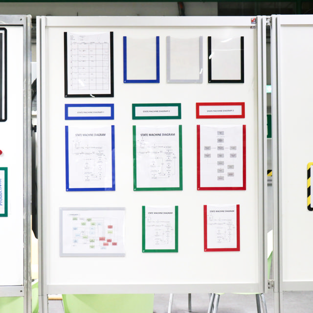 Marco magnético para documentos, A4