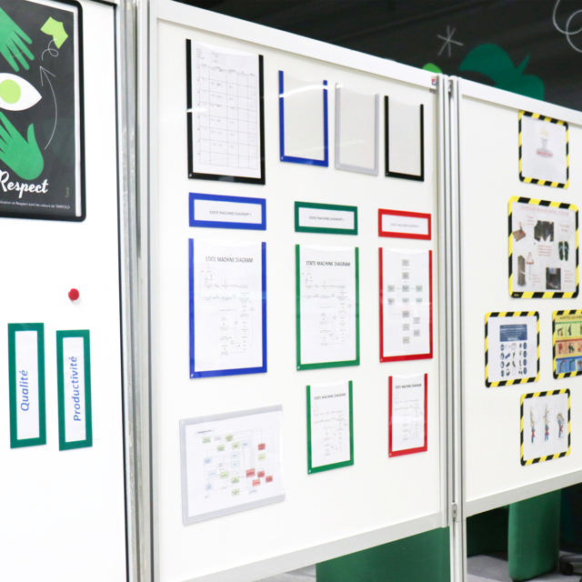 Marco magnético para documentos, A4