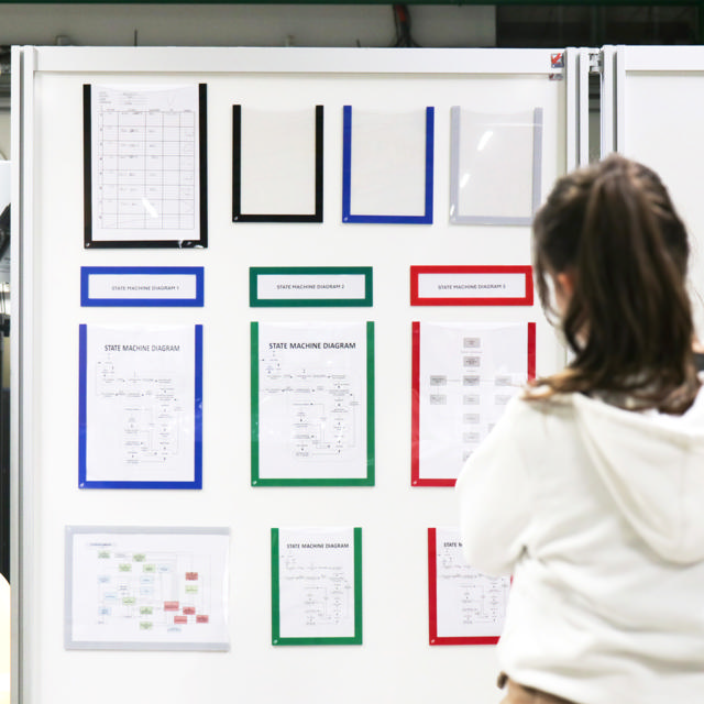 Marco magnético para documentos, A4