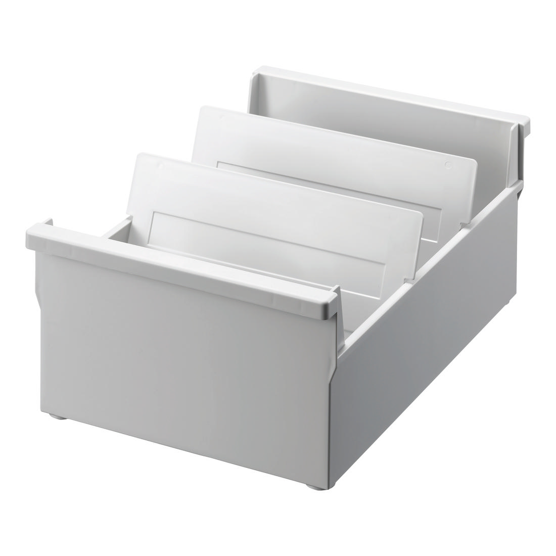 Caja de archivo abierta, A5, apaisado