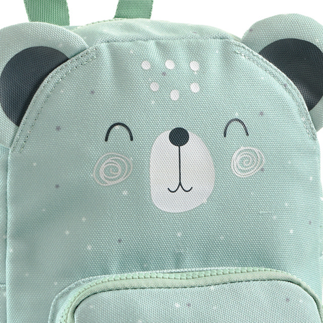 Mini Mochila, Oso Verde