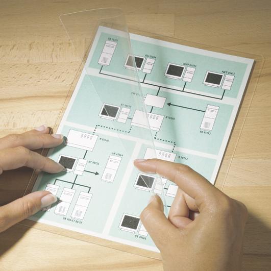 Fundas para plastificación en manual, 66 x 100 mm