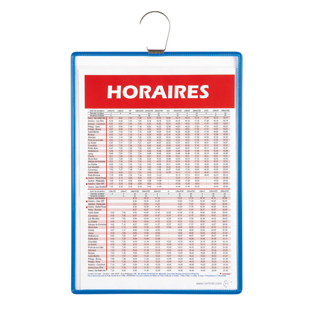 Funda con gancho, A3, vertical